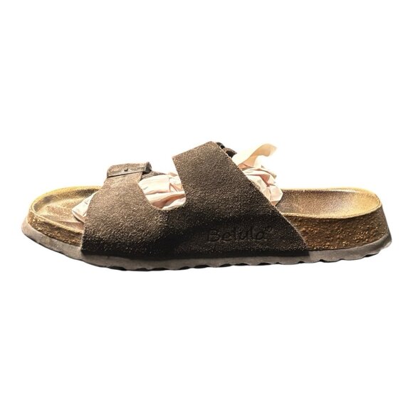 Birkenstock Betula Arizona Soft Footbed Brown Mocha Suede Sandals Women’s Size 7 - Picture 8 of 12